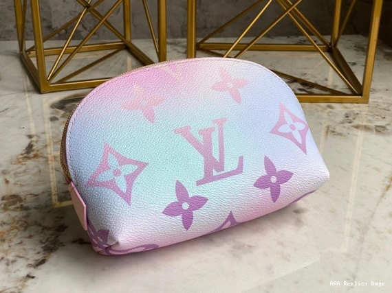 Aaa replica bags POUCH Vuitton Louis COSMETIC 0708